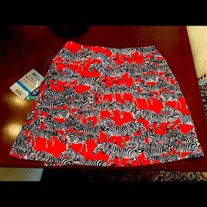 IBKUL Icikuls Gino Red Zebra Small Skort